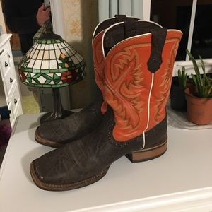 Ariat mens cowboy western boots size 13